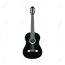Guitare à disposition